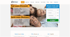 Desktop Screenshot of cashfinance.net.au